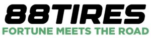 88 Tires – Fortune Meets The Road Logo